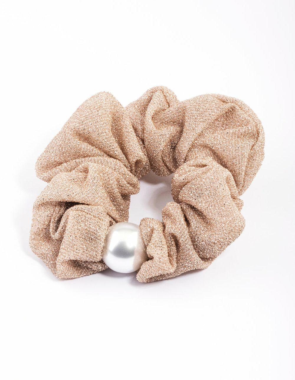 Blush Fabric Scrunchie Accessories