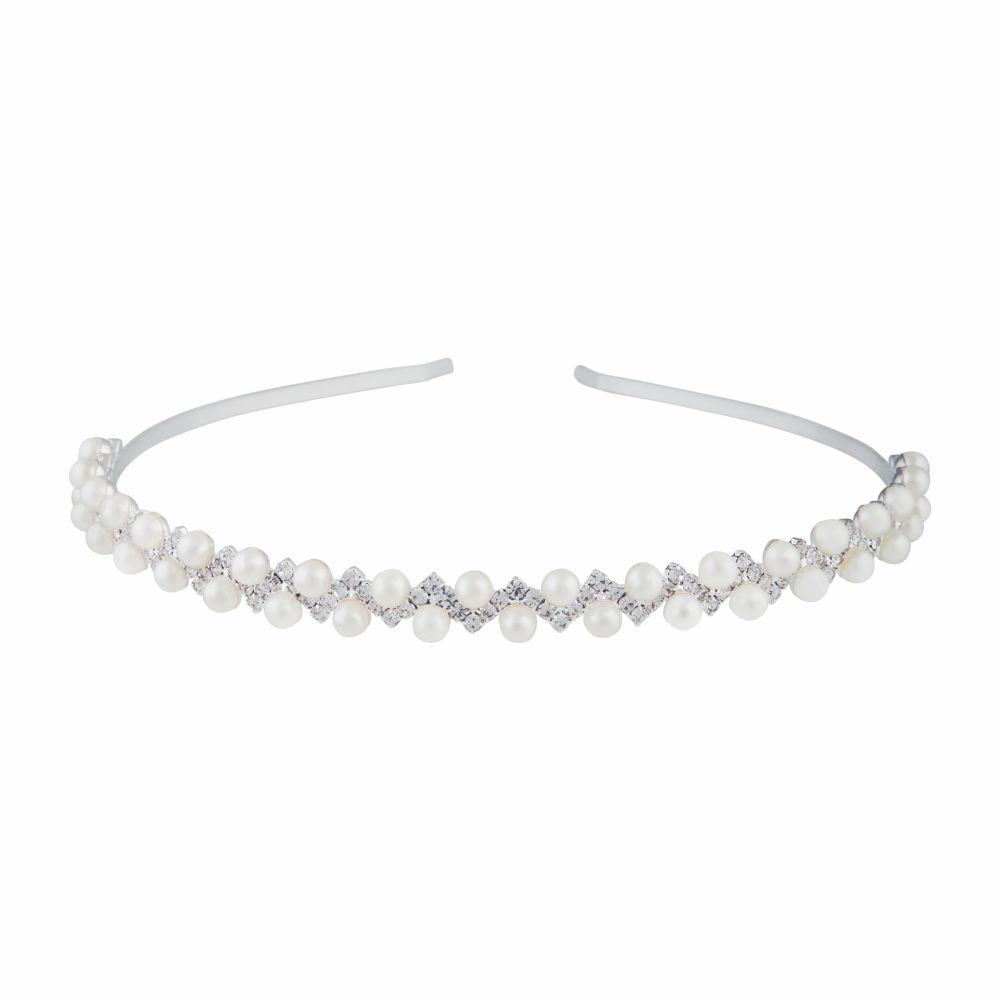 Diamante & Pearl Alice Band Accessories