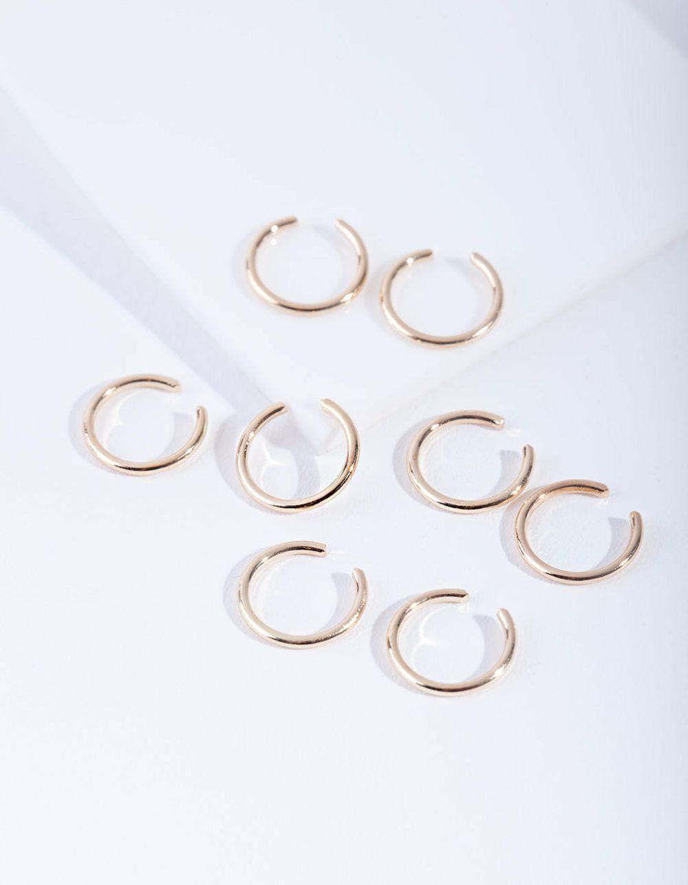 Gold Mini Faux Piercing Pack Body Jewellery