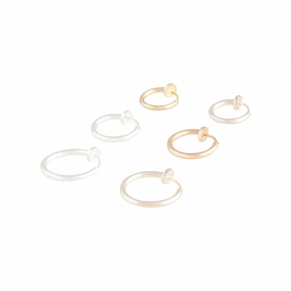 Mixed Metal Faux Body Rings 7-Pack Body Jewellery