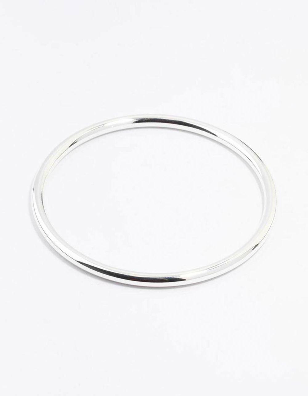 Silver Plated Round Core Bangle Body Jewellery